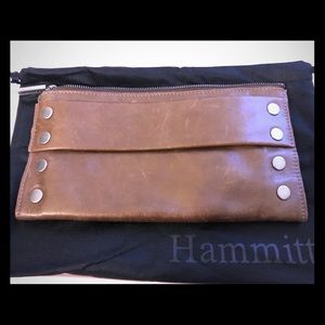 Hammitt Clutch - Brown